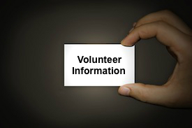 Volunteer contact information