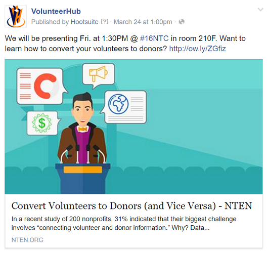 NTEN's Nonprofit Technology Conference Recap VolunteerHub